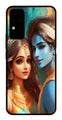 Lord Radha Krishna Metal Mobile Case for Vivo V30 Pro 5G   (Design No -01)