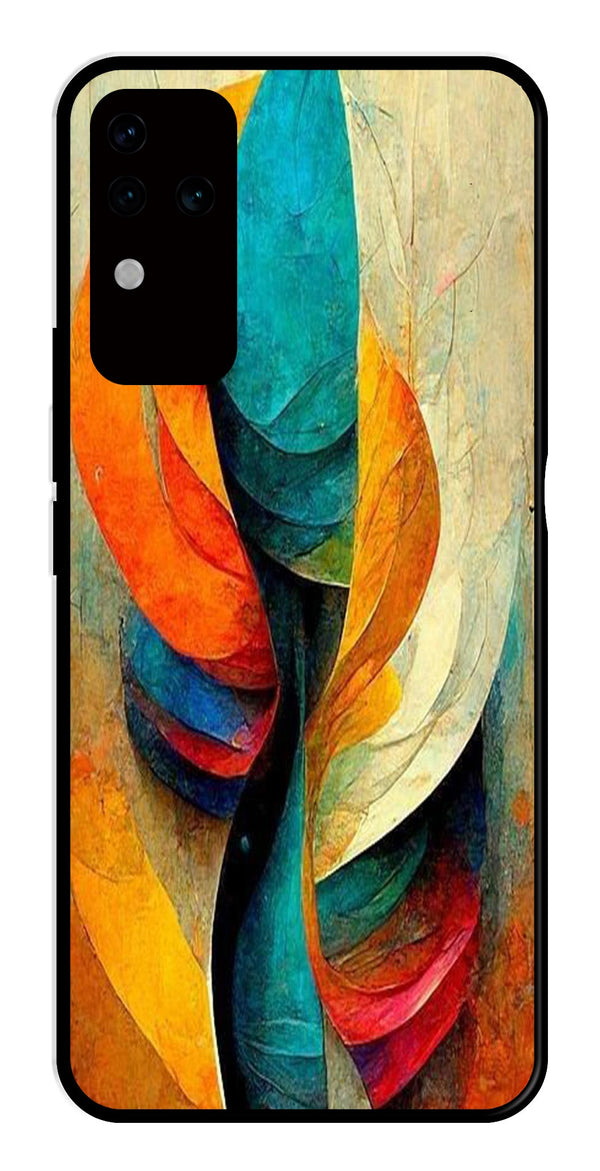 Modern Art Metal Mobile Case for Vivo V30 Pro 5G   (Design No -11)