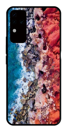 Sea Shore Metal Mobile Case for Vivo V30 Pro 5G