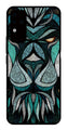 Lion Pattern Metal Mobile Case for Vivo V30 Pro 5G   (Design No -40)