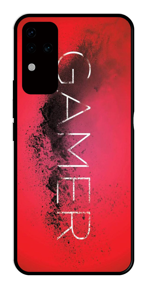 Gamer Pattern Metal Mobile Case for Vivo V30 Pro 5G   (Design No -41)