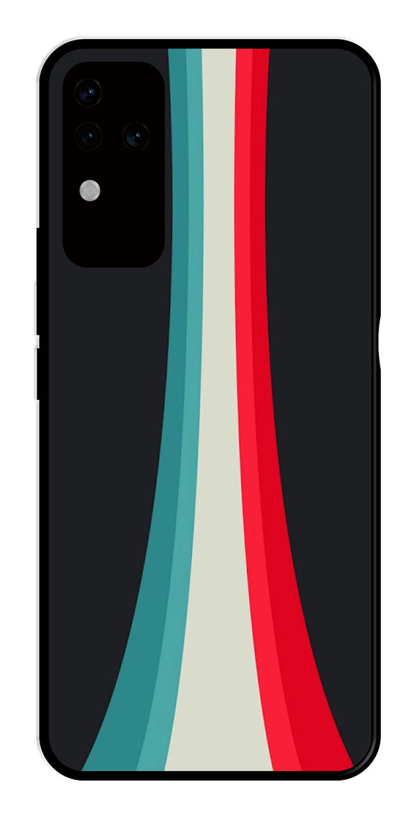 Modern Art Colorful Metal Mobile Case for Vivo V30 Pro 5G   (Design No -48)