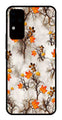 Autumn leaves Metal Mobile Case for Vivo V30 Pro 5G   (Design No -55)