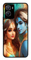 Lord Radha Krishna Metal Mobile Case for Vivo Y28 5G   (Design No -01)