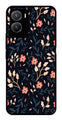 Floral Pattern Metal Mobile Case for Vivo Y28 5G   (Design No -10)