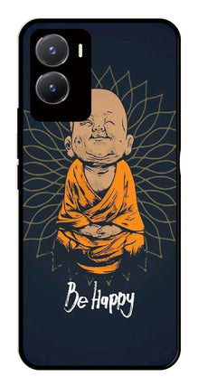 Be Happy Metal Mobile Case for Vivo Y28 5G