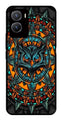 Owl Pattern Metal Mobile Case for Vivo Y28 5G   (Design No -42)