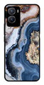 Marble Design Metal Mobile Case for Vivo Y28 5G   (Design No -53)