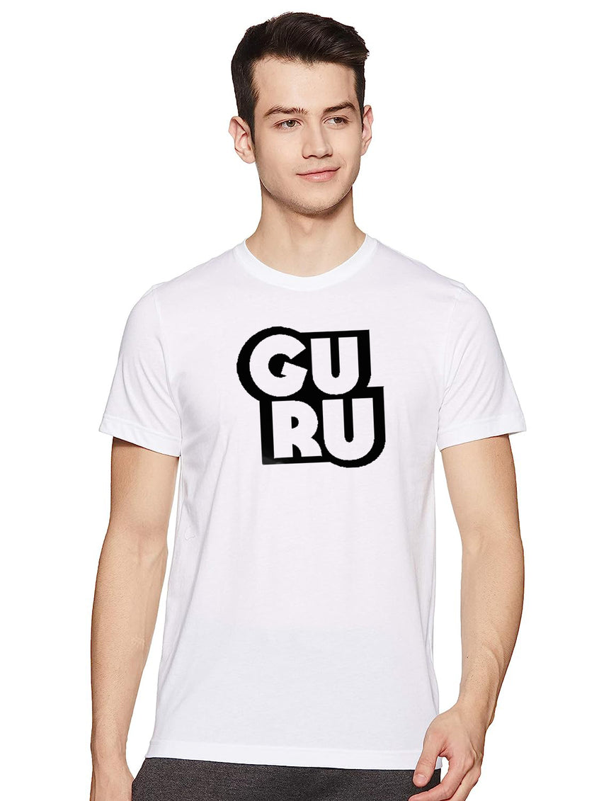 TheStyleO Cotton Half Sleeve Guru Tees| T-Shirt