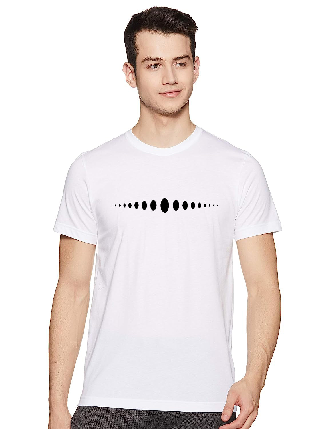 TheStyleO Cotton Half Sleeve Dot .. Tees| T-Shirt
