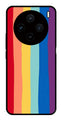 Rainbow MultiColor Metal Mobile Case for Vivo X100 5G   (Design No -03)