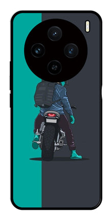 Bike Lover Metal Mobile Case for Vivo X100 5G