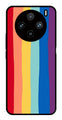 Rainbow MultiColor Metal Mobile Case for Vivo X100 Pro 5G   (Design No -03)
