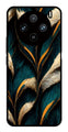 Feathers Metal Mobile Case for Vivo X100 Pro 5G   (Design No -30)