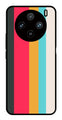 Muted Rainbow Metal Mobile Case for Vivo X100 Pro 5G   (Design No -31)