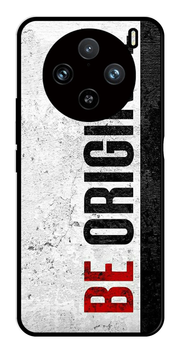 Be Original Metal Mobile Case for Vivo X100 Pro 5G   (Design No -38)