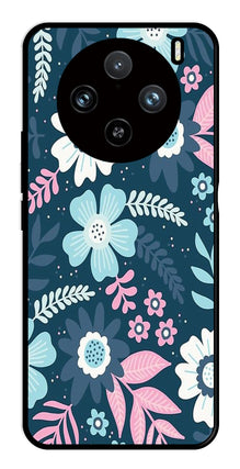 Flower Leaves Design Metal Mobile Case for Vivo X100 Pro 5G