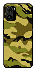 Army Pattern Metal Mobile Case for Xiaomi 11X Pro   (Design No -35)