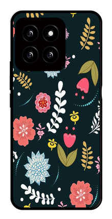 Floral Pattern2 Metal Mobile Case for Xiaomi 14 5G