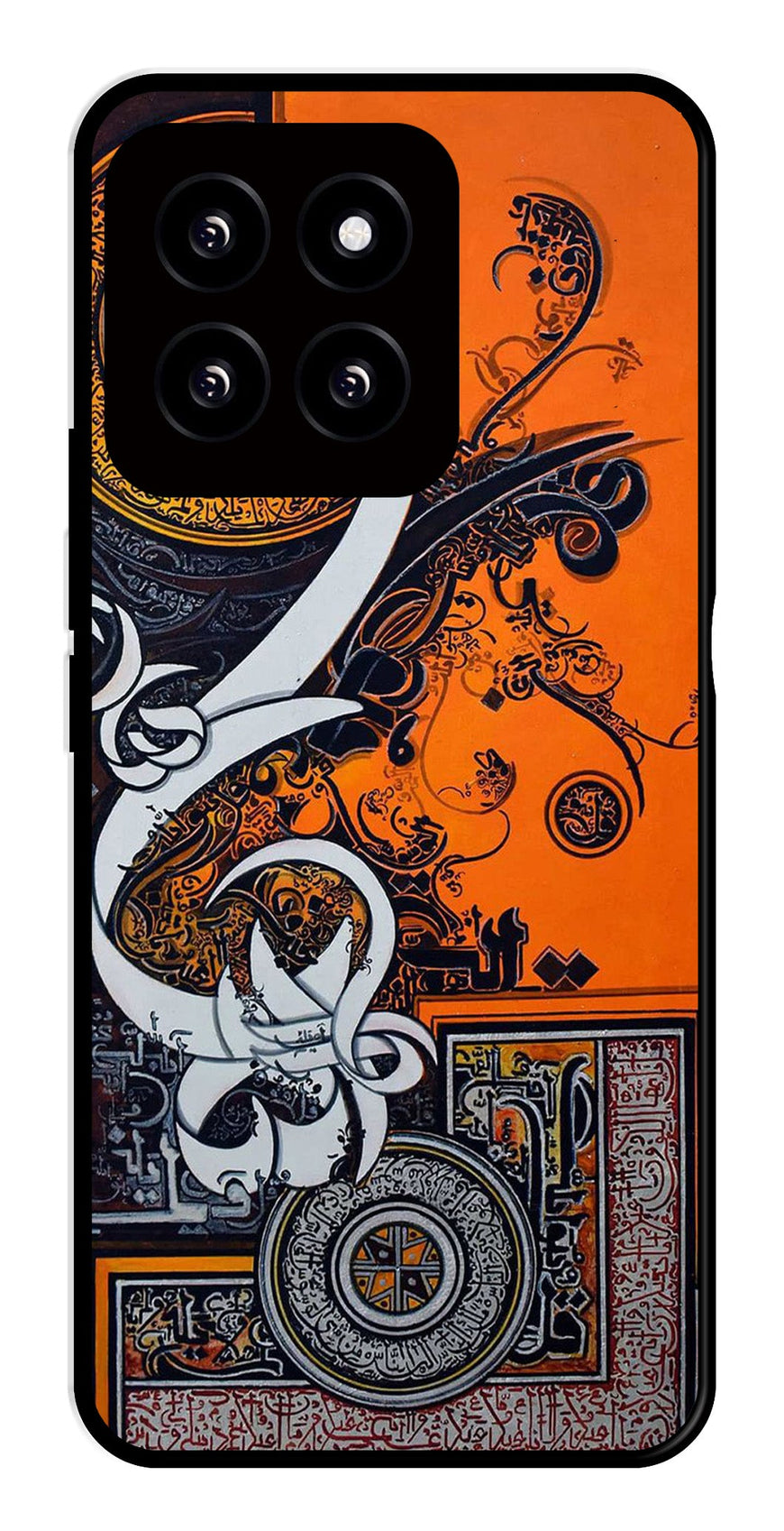 Qalander Art Metal Mobile Case for Xiaomi 14 5G   (Design No -16)