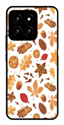 Autumn Leaf Metal Mobile Case for Xiaomi 14 5G