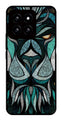 Lion Pattern Metal Mobile Case for Xiaomi 14 5G   (Design No -40)