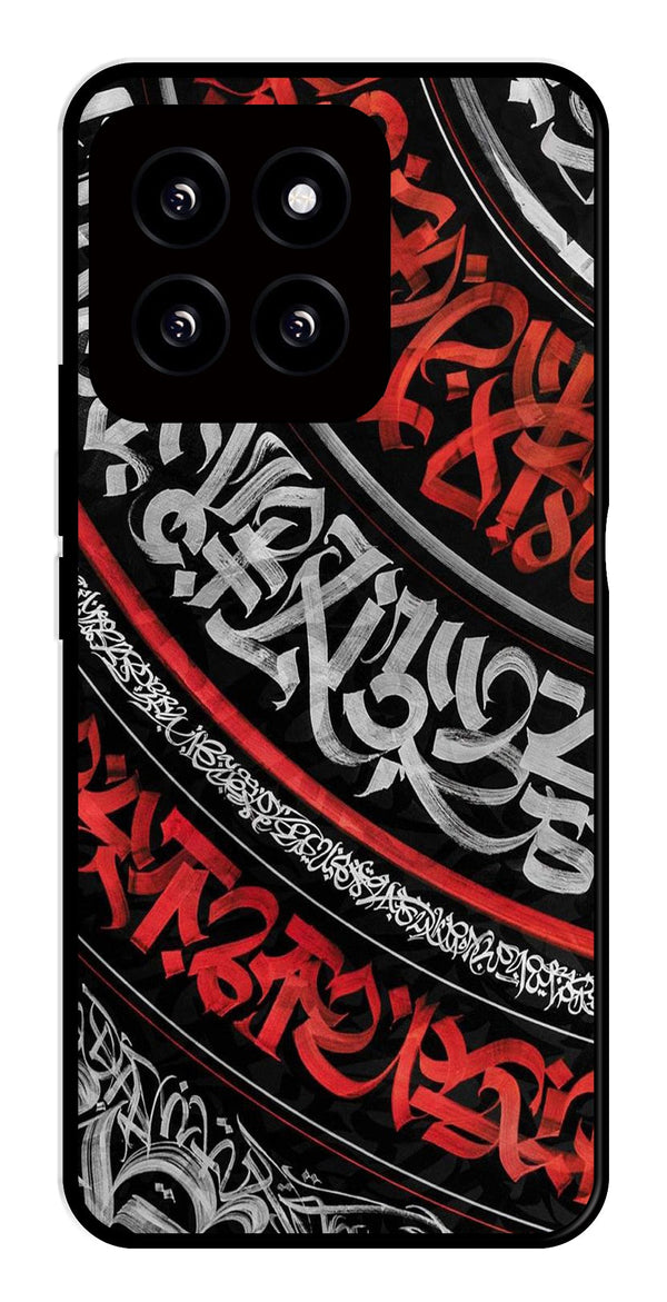 Qalander Art Metal Mobile Case for Xiaomi 14 5G   (Design No -49)