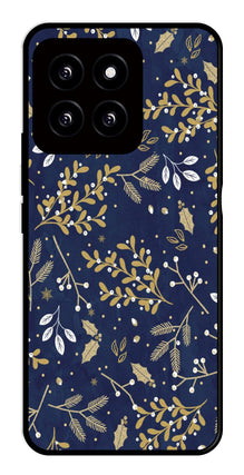 Floral Pattern  Metal Mobile Case for Xiaomi 14 5G