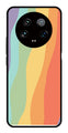 Muted Rainbow Metal Mobile Case for Xiaomi 14 Ultra 5G   (Design No -02)