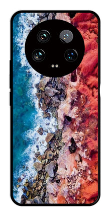 Sea Shore Metal Mobile Case for Xiaomi 14 Ultra 5G