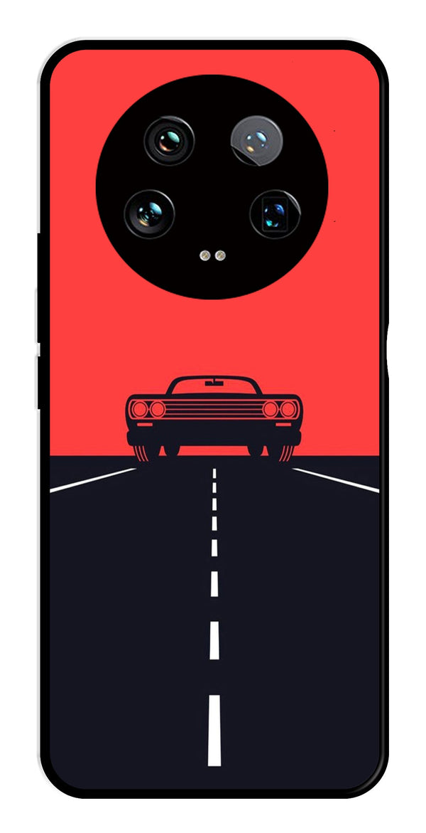 Car Lover Metal Mobile Case for Xiaomi 14 Ultra 5G   (Design No -21)