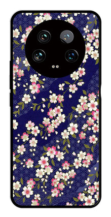 Flower Design Metal Mobile Case for Xiaomi 14 Ultra 5G