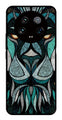 Lion Pattern Metal Mobile Case for Xiaomi 14 Ultra 5G   (Design No -40)