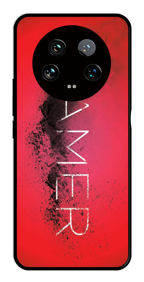 Gamer Pattern Metal Mobile Case for Xiaomi 14 Ultra 5G   (Design No -41)