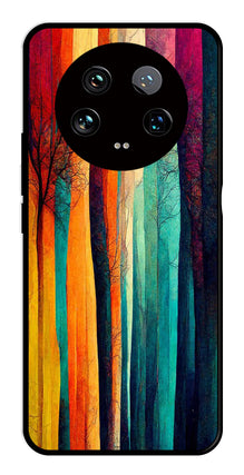 Modern Art Colorful Metal Mobile Case for Xiaomi 14 Ultra 5G