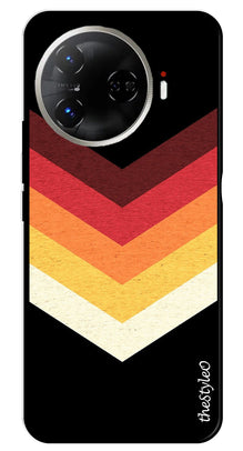 MultiColor Arrow Metal Mobile Case for Tecno Camon 30 Pro 5G