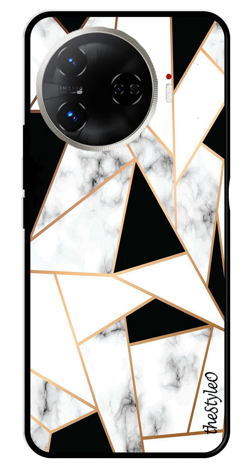 Marble Design2 Metal Mobile Case for Tecno Camon 30 Pro 5G (Design No -08)