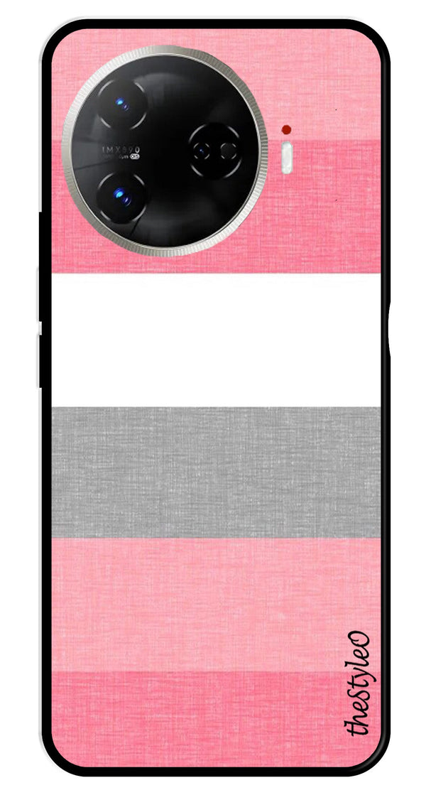 Hearts Pattern Metal Mobile Case for Tecno Camon 30 Pro 5G (Design No -22)