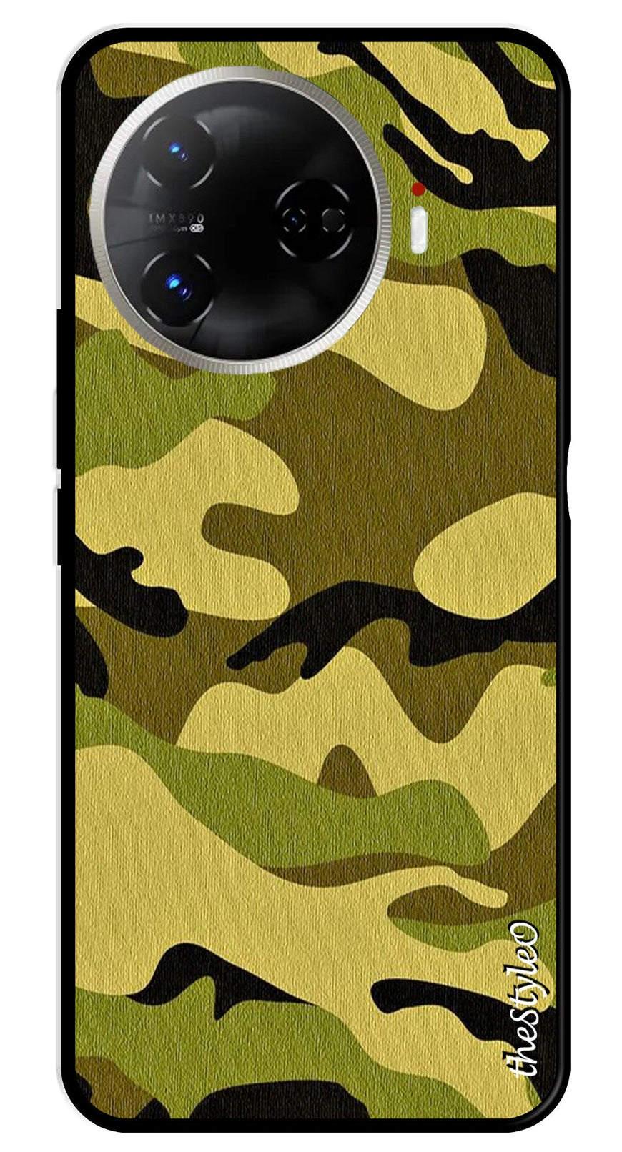 Blue Marble Metal Mobile Case for Tecno Camon 30 Pro 5G (Design No -34)