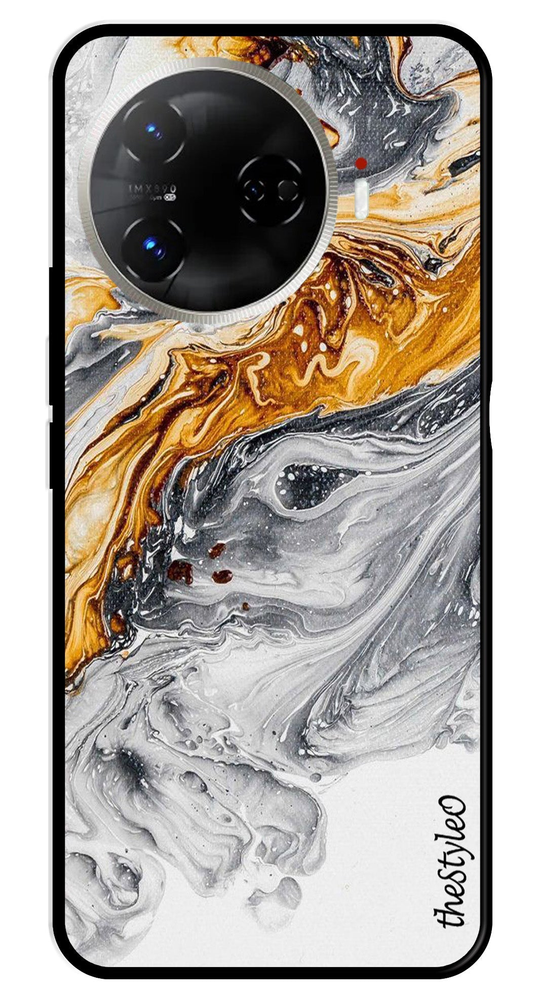 Army Pattern Metal Mobile Case for Tecno Camon 30 Pro 5G (Design No -35)