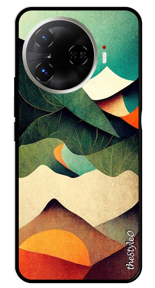 Owl Pattern Metal Mobile Case for Tecno Camon 30 Pro 5G (Design No -42)