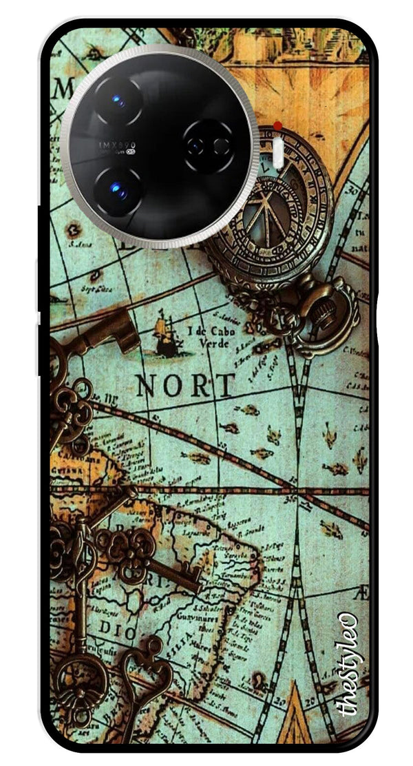 Marble Design Metal Mobile Case for Tecno Camon 30 Pro 5G (Design No -53)