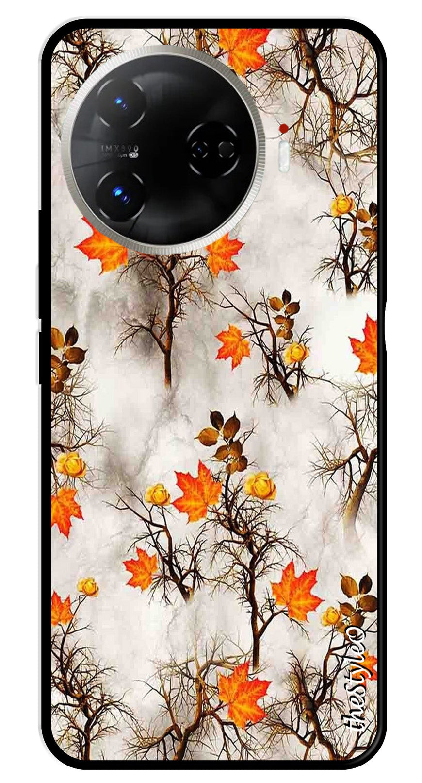 Map Design Metal Mobile Case for Tecno Camon 30 Pro 5G (Design No -54)