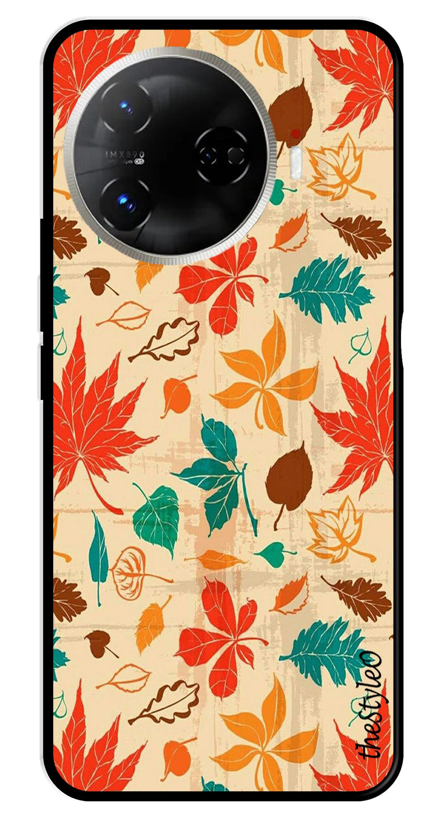 Autumn leaves Metal Mobile Case for Tecno Camon 30 Pro 5G (Design No -55)