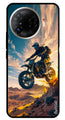Bike Rider Metal Mobile Case for Tecno Camon 30 Pro 5G (Design No -59)