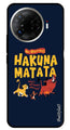 Hakuna Matata Metal Mobile Case for Tecno Camon 30 Pro 5G (Design No -62)