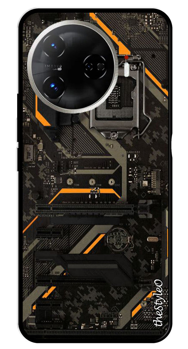 Circuit Design Metal Mobile Case for Tecno Camon 30 Pro 5G (Design No -63)