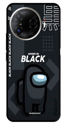 Among us Black Metal Mobile Case for Tecno Camon 30 Pro 5G