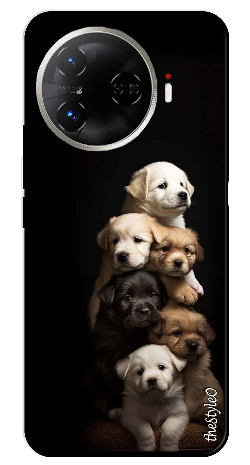 Dog lovers Metal Mobile Case for Tecno Camon 30 Pro 5G (Design No -88)