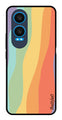 Muted Rainbow Metal Mobile Case for OnePlus Nord CE4 Lite (Design No -02)